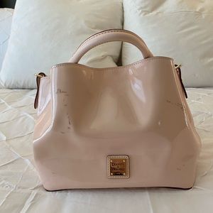 Dooney & Bourke pink patent leather purse